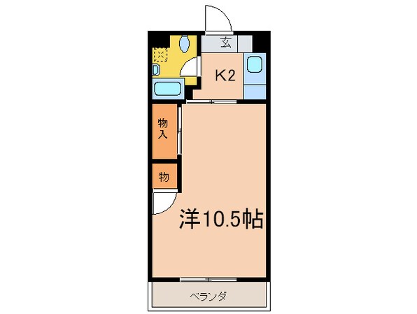 参宮橋関口マンションの物件間取画像